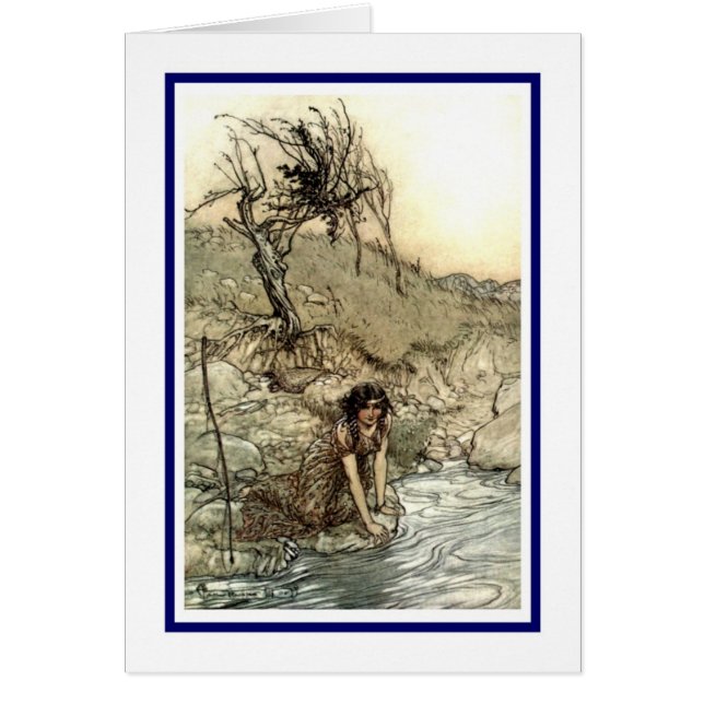 Arthur Rackham Hälsningskort (Framsidan)