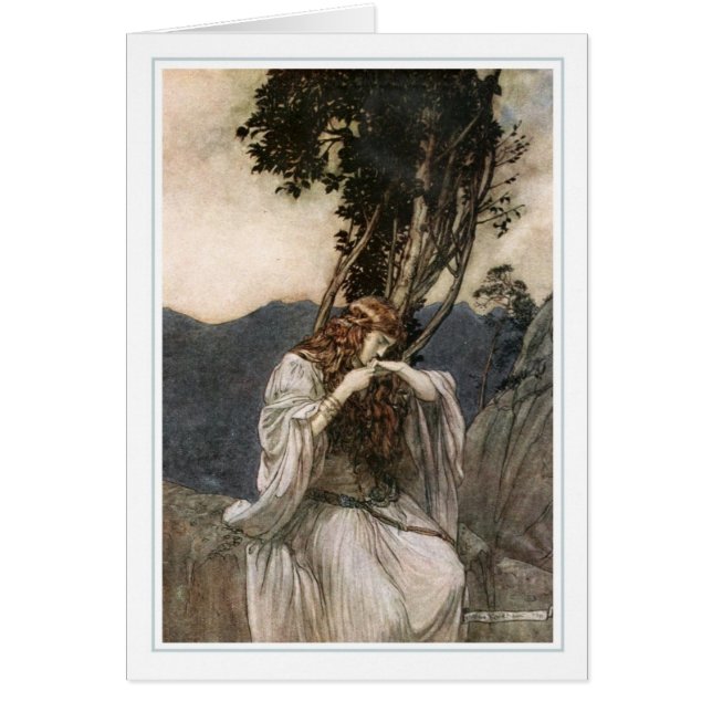 Arthur Rackham Hälsningskort (Framsidan)