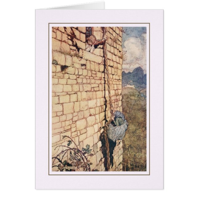 Arthur Rackham Hälsningskort (Framsidan)