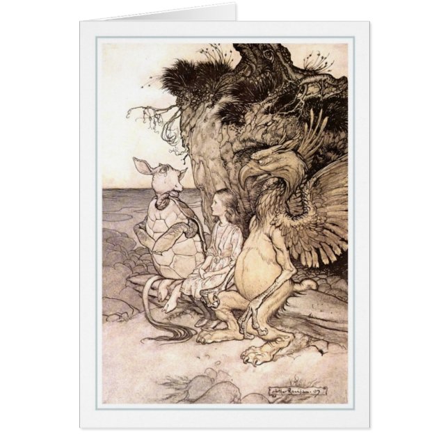 Arthur Rackham Hälsningskort (Framsidan)