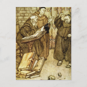 Arthur Rackham Illustration av "RH:s domväg" Vykort