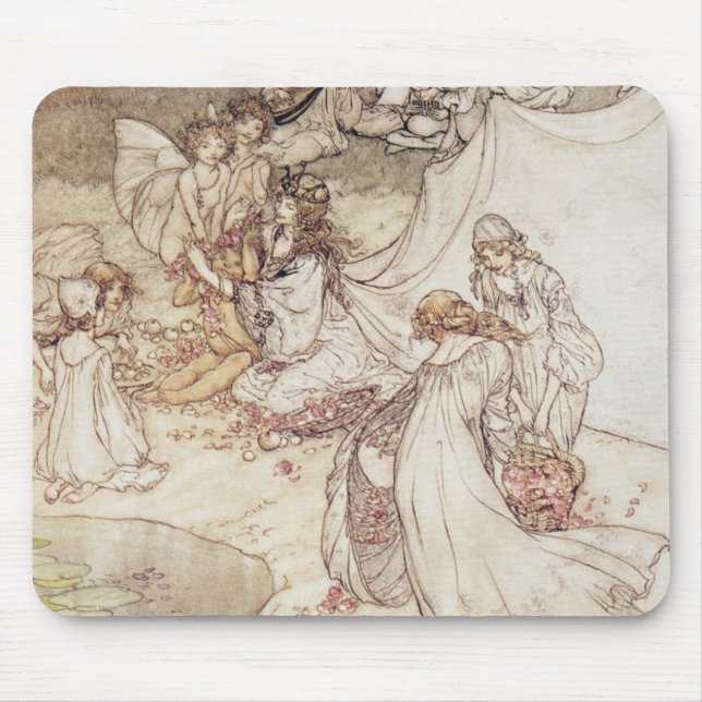 Arthur Rackham | illustration för en saga, Fa Musmatta (Framsidan)