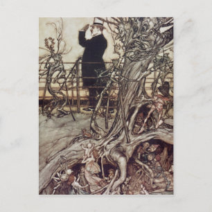 Arthur Rackham Kensington Gardens ligger i Lon Vykort