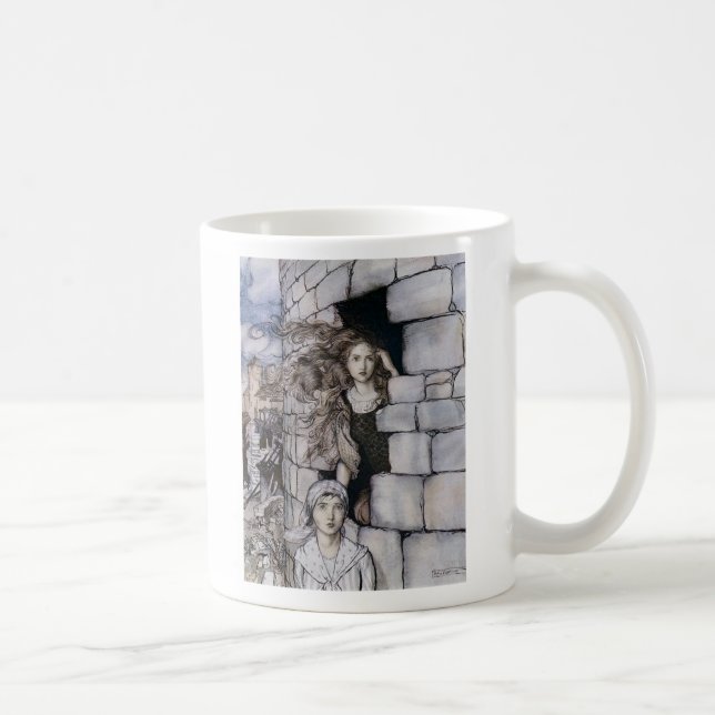 Arthur Rackham,“ Maid Maleen ” Kaffemugg (Höger)