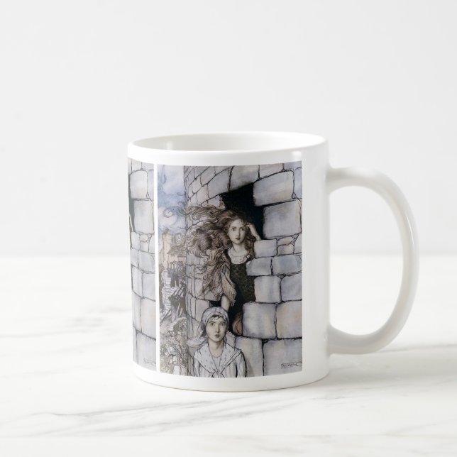 Arthur Rackham,“ Maid Maleen ” Kaffemugg (Höger)