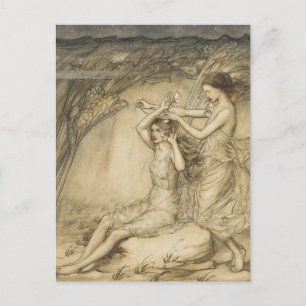 Arthur Rackham - Sabrina Fair vykort