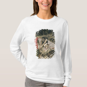 Arthur Rackham uppvakta av Grimhilde, malen T-shirt