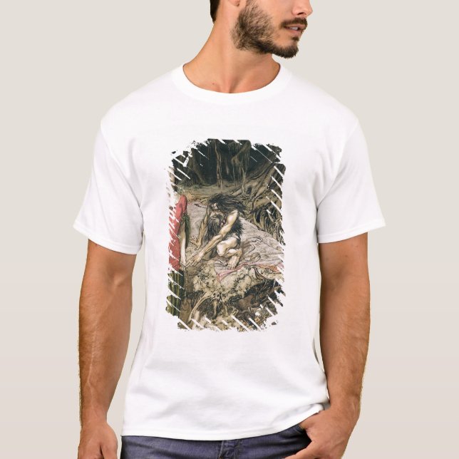 Arthur Rackham | uppvakta av Grimhilde, malen Tee Shirt (Framsida)