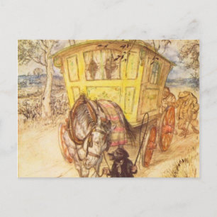 Arthur Rackham - Vinden i Willows Vykort