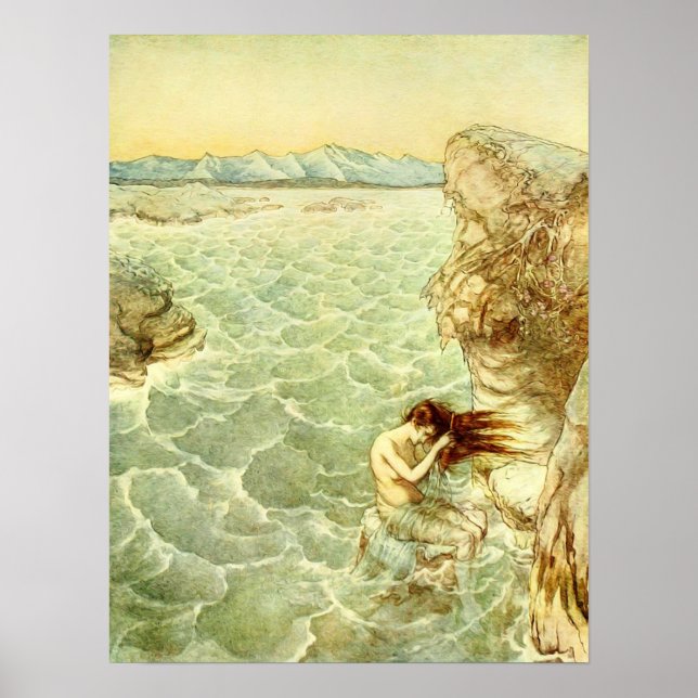 Arthur Rackham - vintage Farytale art Poster (Framsidan)