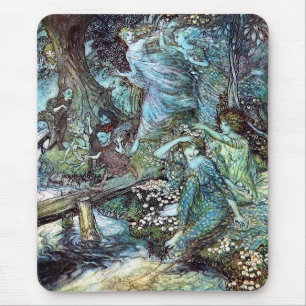 Arthur Rackham, Wood Nymphs Musmatta