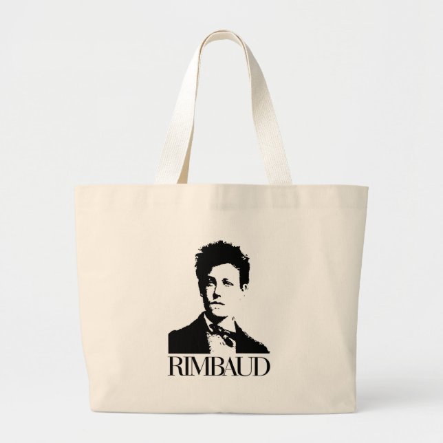 Arthur Rimbaud Jumbo Tygkasse (Framsidan)