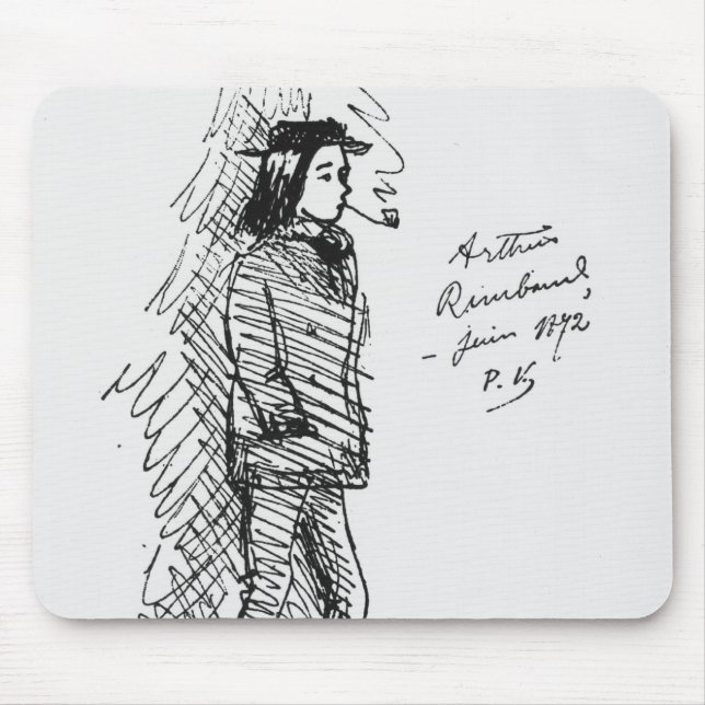 Arthur Rimbaud Juni 1872 Musmatta (Framsidan)