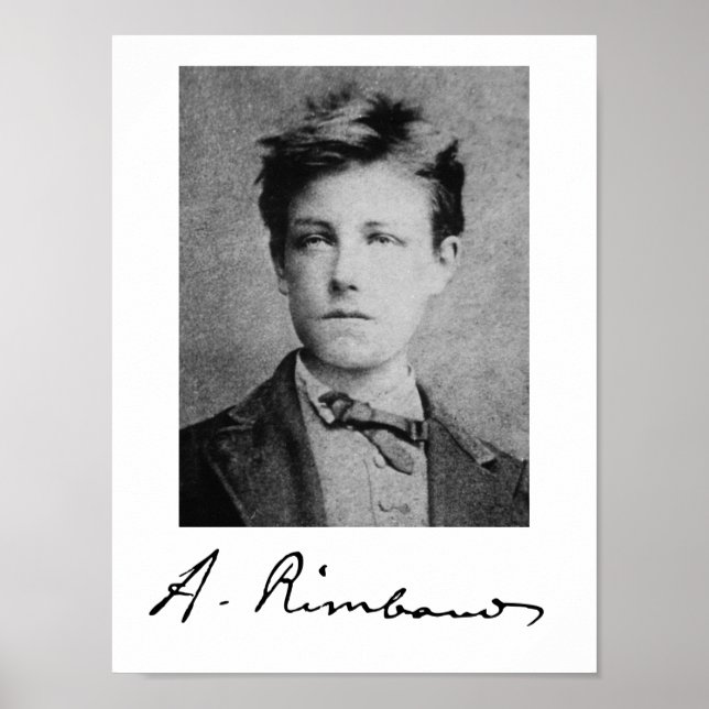 Arthur Rimbaud Poster (Framsidan)