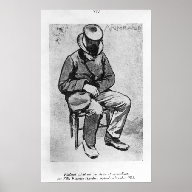 Arthur Rimbaud Poster (Framsidan)