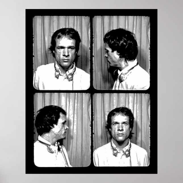Arthur russell mugshot poster (Framsidan)