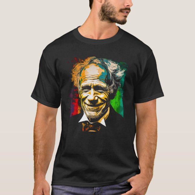 Arthur Schopenhauer 1 T Shirt (Framsida)
