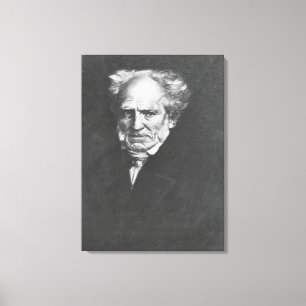 Arthur Schopenhauer Canvastryck