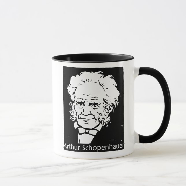 Arthur Schopenhauer Mugg (Höger)