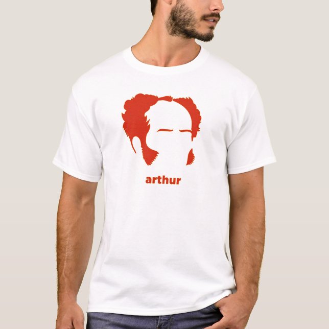 arthur_schopenhauer.png t-shirt (Framsida)