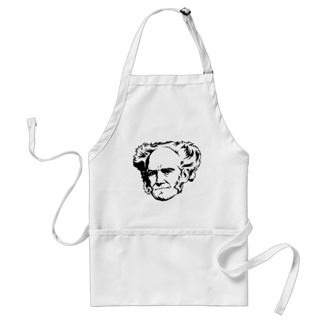 Arthur Schopenhauer porträtt Förkläde (Framsidan)