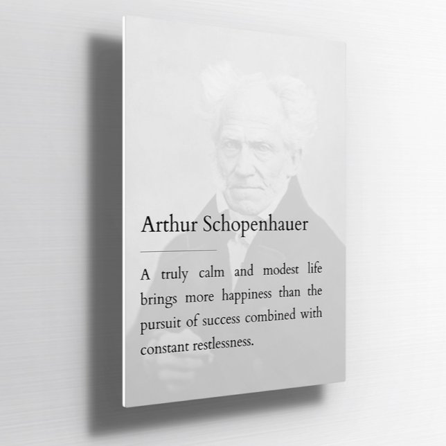 Arthur Schopenhauer Poster de citas inspiradoras (Skapare uppladdad)