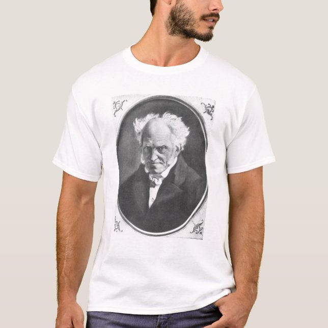 Arthur Schopenhauer T Shirt (Framsida)