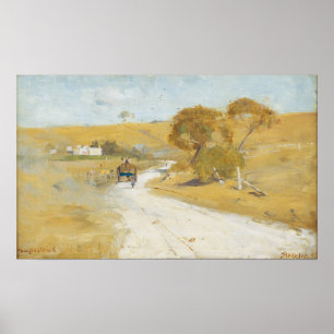Arthur Streeton - i Templestowe Poster
