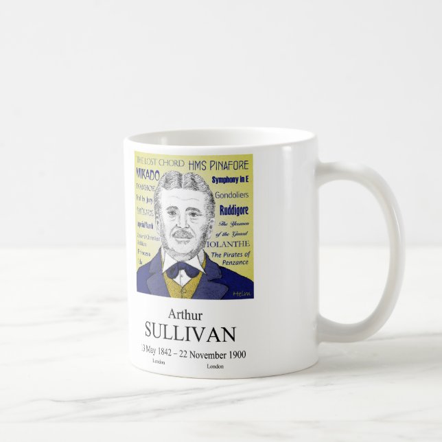 Arthur Sullivan Kaffemugg (Höger)