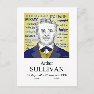 Arthur Sullivan Vykort
