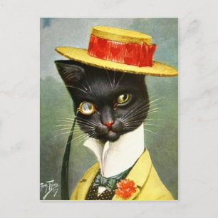 Arthur Thiele - Cat Vykort