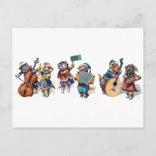 Arthur Thiele - Cats Spelar musikinstrument Vykort