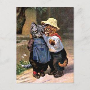 Arthur Thiele - Loely Land Cats Vykort