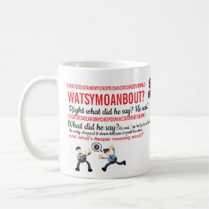 Arthur Webley MUG Hot Fuzz Kaffemugg