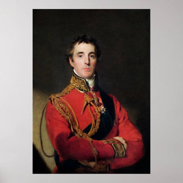 Arthur Wellesley av Thomas Lawrence Poster (Framsidan)
