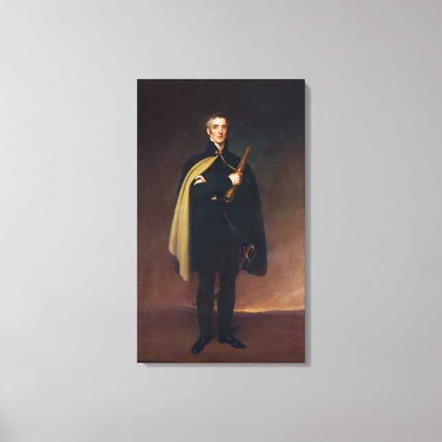 Arthur Wellesley Duke av Wellington Canvastryck (Framsida)