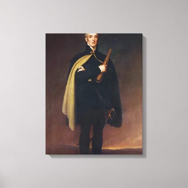 Arthur Wellesley Duke av Wellington Canvastryck (Framsida)