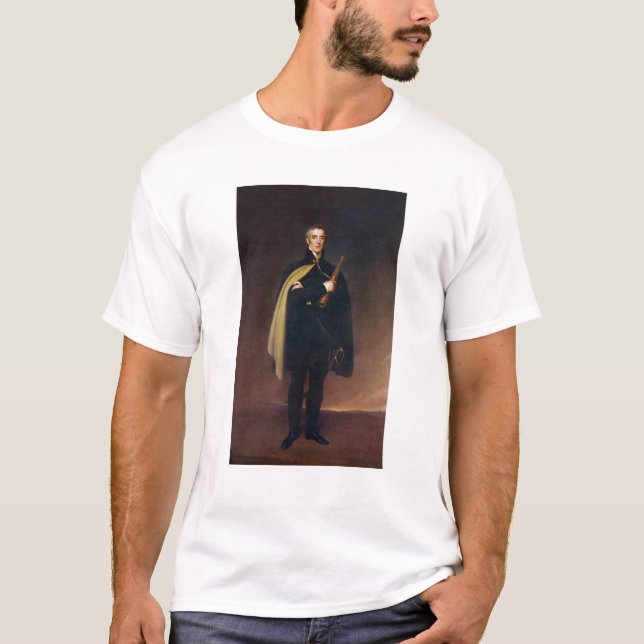 Arthur Wellesley hertig av Wellington Tee Shirt (Framsida)