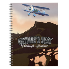 Arthur's Seat Edinburgh Scotland Anteckningsbok