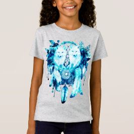 Artic Fox Dreamcatcher Ice Blue-Blommigt T Shirt