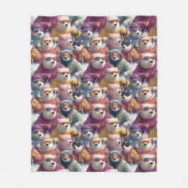 Artic Polar Bears Ski Club Fleecefilt