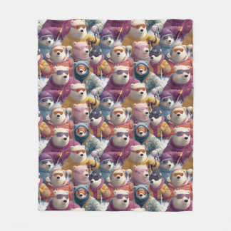 Artic Polar Bears Ski Club Fleecefilt