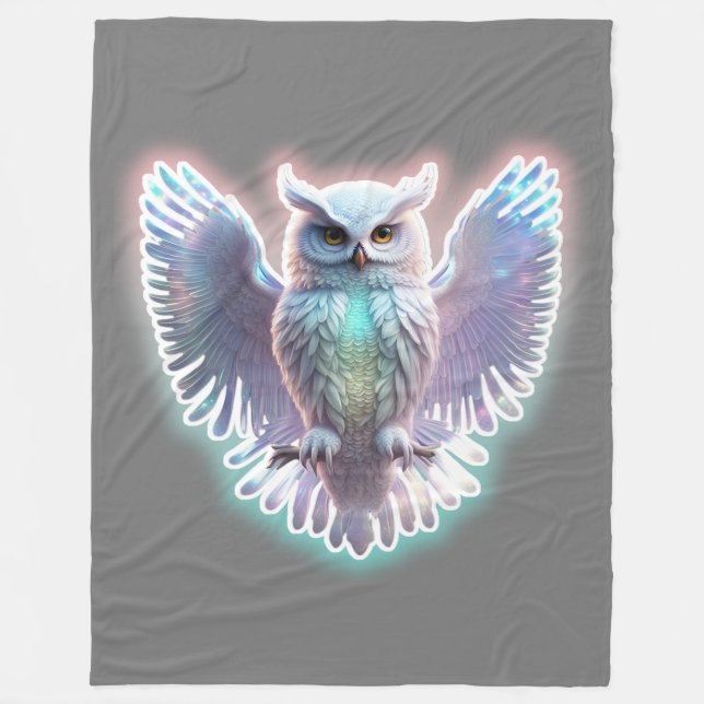 Artic Uggla Fleece Blanket (Framsidan)