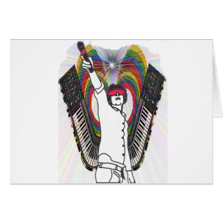 Artic universum hälsningskort