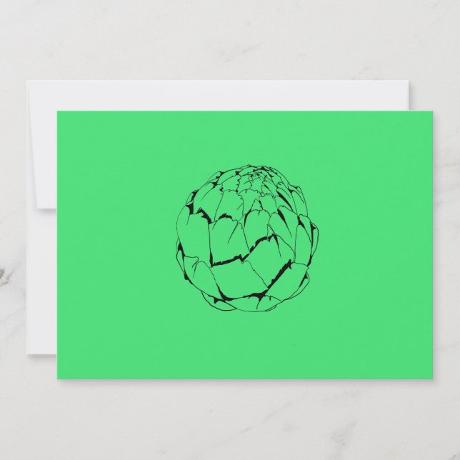 Artichocka Inbjudningar (Framsida)