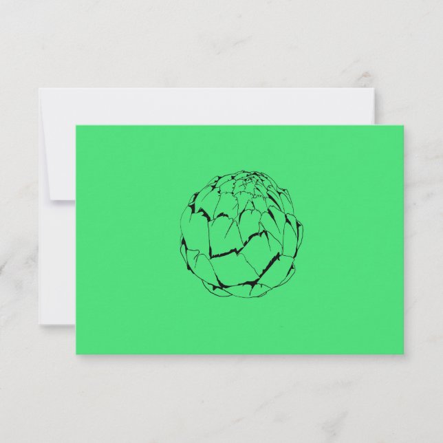 Artichocka Tack Kort (Framsida)