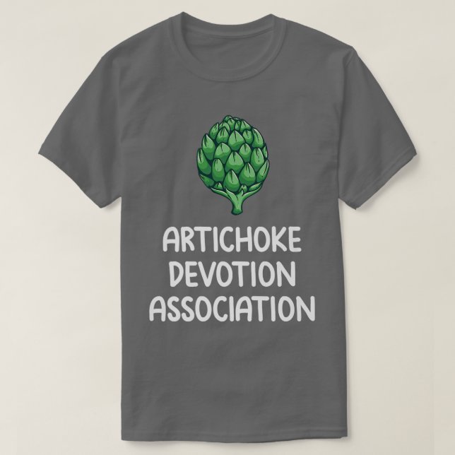 Artichoke Devotion Association Kärlek Vegetables E T Shirt (Design framsida)