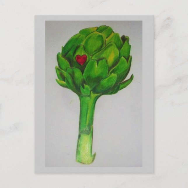 Artichoke Heart Vykort (Framsida)