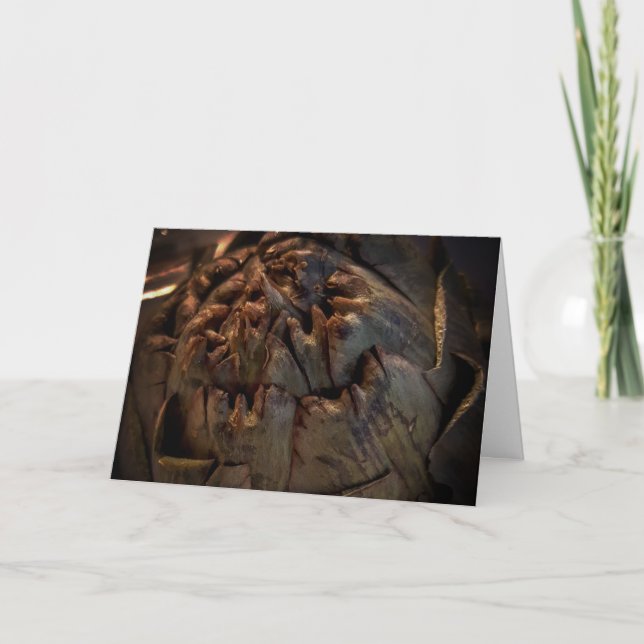 “Artichoke” Tackkort Kort (Framsida)