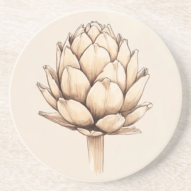 Artichokehjärta  underlägg (Framsidan)